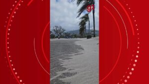 Inmet estende alerta de ventos costeiros nas cidades do Litoral de SP