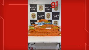 Polícia Civil apreende quase 70 kg de maconha em São José dos Campos, SP