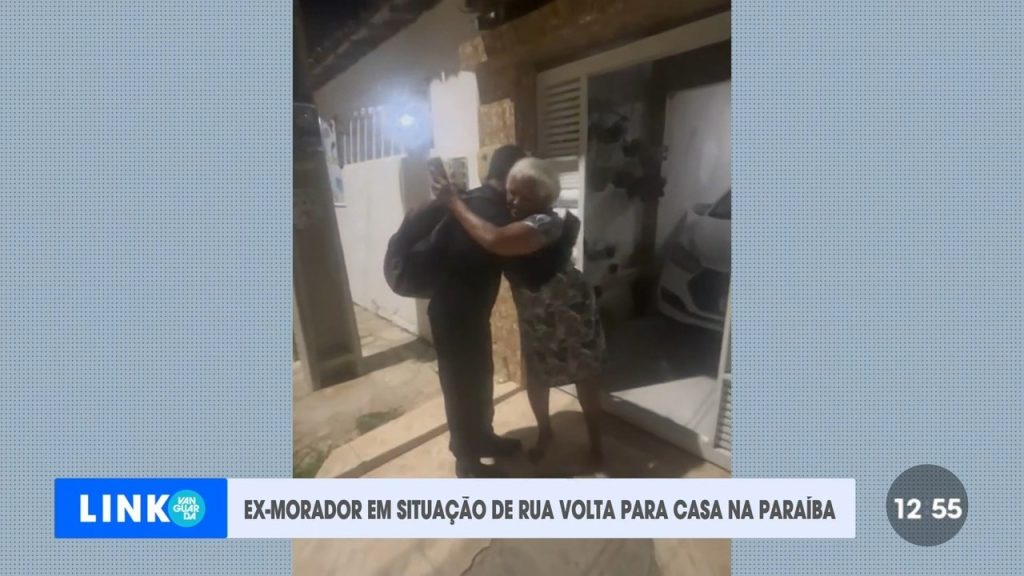 VÍDEO mostra reencontro de ex-morador de rua com a mãe após viagem de mais de 3,2 mil km | Vale do Paraíba e Região